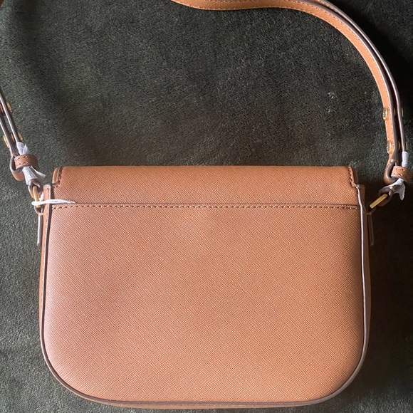 Tory Burch Women’s Set Crossbody AND Cardholder Wallet. Tan Brown. New. - Picture 5 of 11